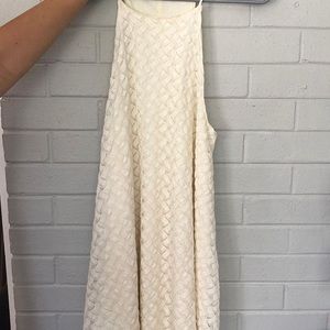 White lace urban outfitters dress